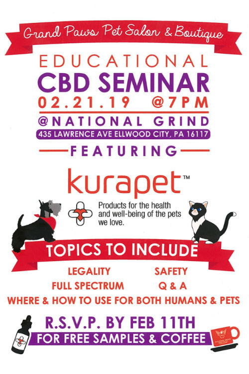 Grand Paws Grand Seminar Ellwood City, PA news