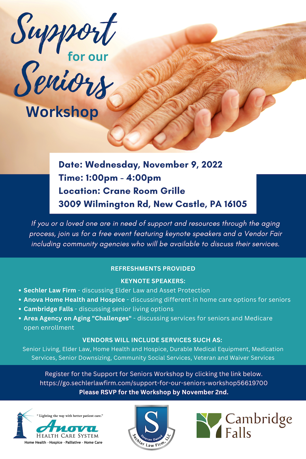 Support For Our Seniors Workshop Planned Ellwood City PA News Support For Our Seniors Workshop Planned Ellwood City PA News