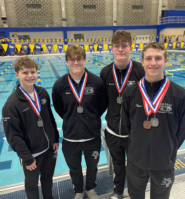 Four Riverside Swimmers Set To Compete At PIAA State Swimming